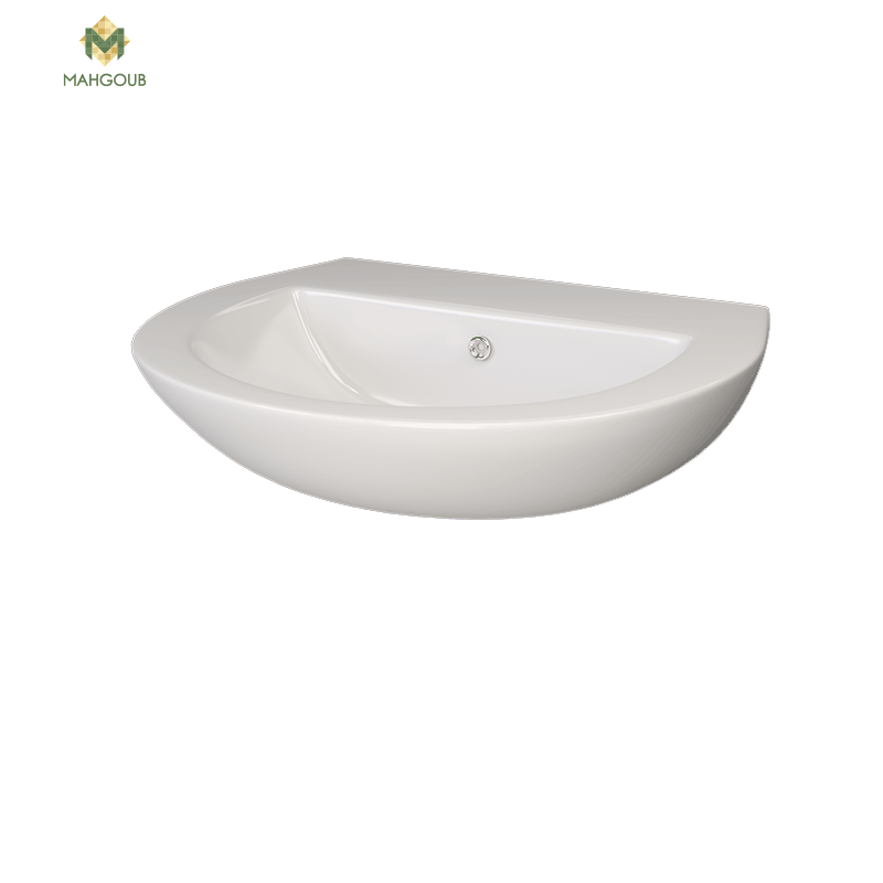 Bathroom sink sarreguemines colmar 60 cm white image number 0