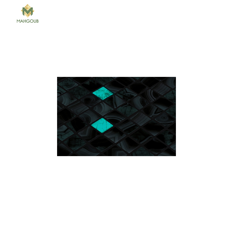 Mosaic tiles onix borneo 31.1x46.7 cm multi color image number 1