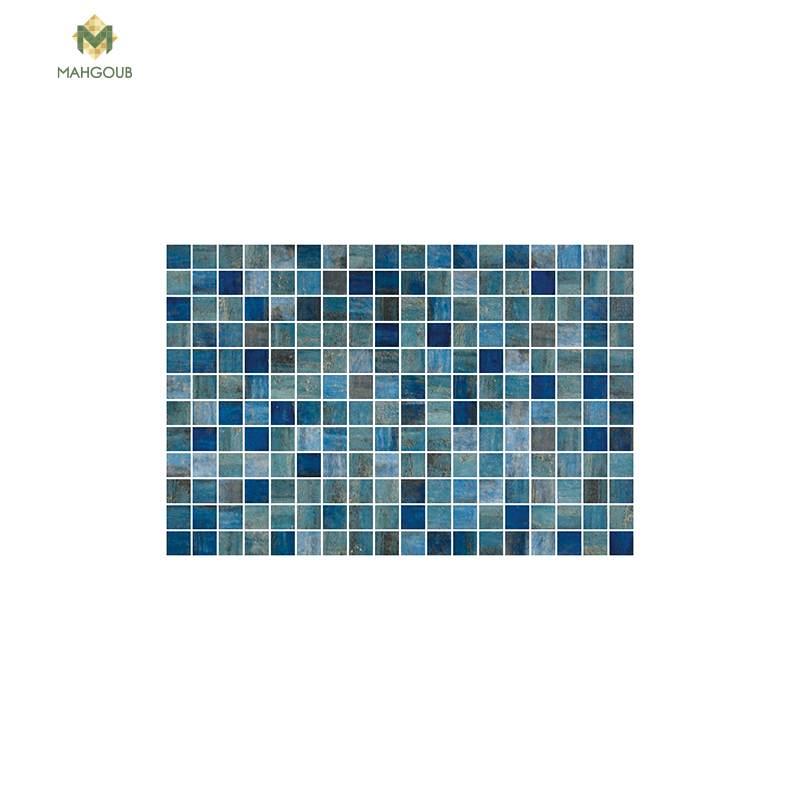 Mosaic tiles onix forest 31x46.7 cm blue image number 0