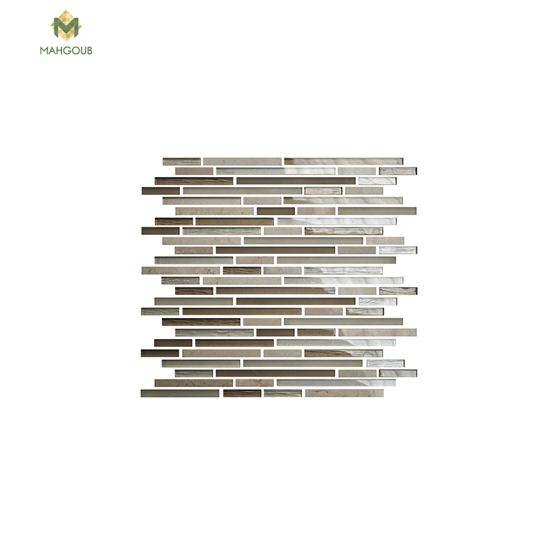 Mosaic tiles onix fussing stone line 30x30 cm ivory image number 0