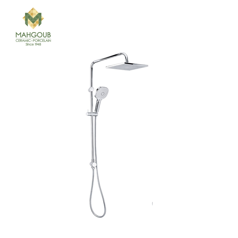 Shower bar kit kludi rak chrome 48001 image number 0