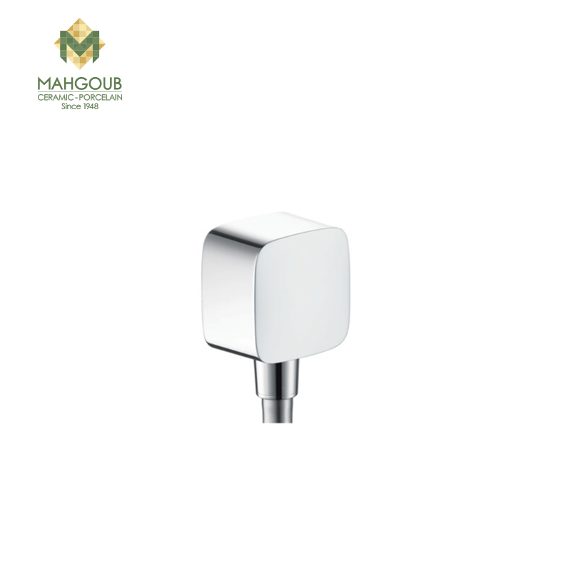 Wall union hansgrohe square chrome image number 0