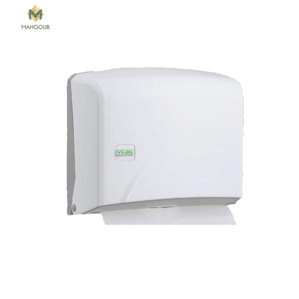 mahgoub accesories vially zz folded paper towel dispenser capacity 200 white 262 1