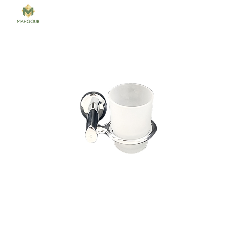 Bathroom cup holder long chrome image number 0