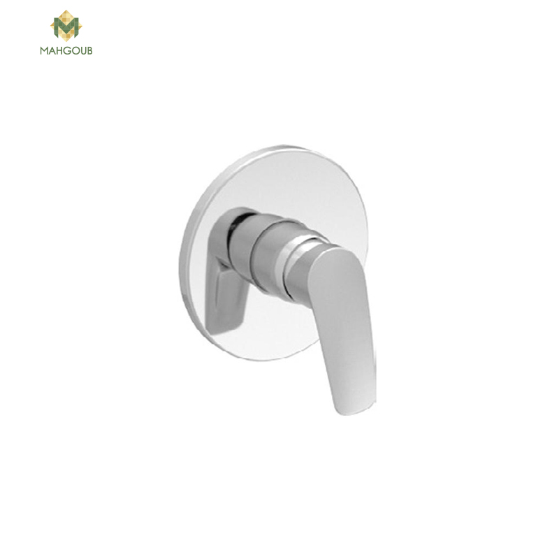 Shower mixer face duravit chrome A10201110900 - without concealed body image number 0