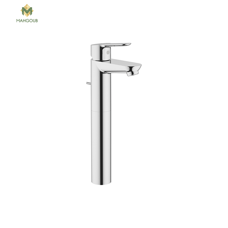 Basin Mixer Grohe Bau Edge 1 High Mixer Hand Mixer With Pop Up Waste Chrome 32860000 image number 0