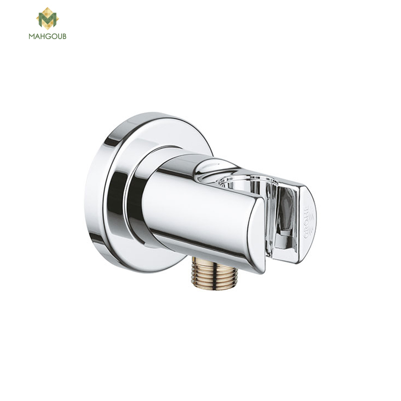 Wall union grohe relaxa with fixed holder chrome image number 0
