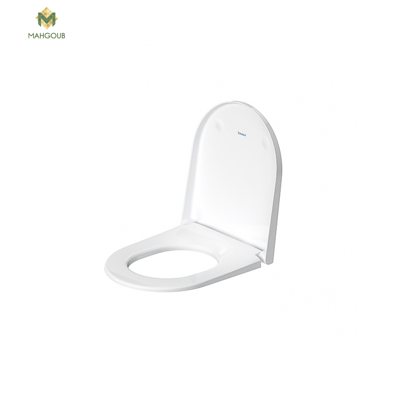 Soft close toilet seat cover duravit d white image number 0