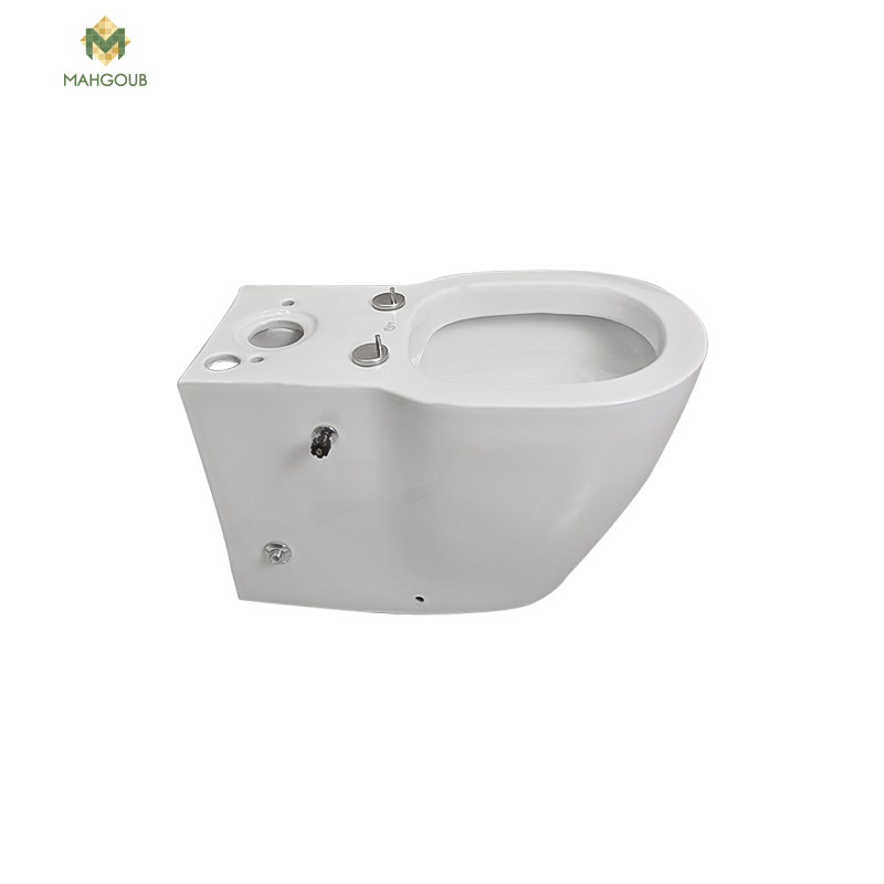 Toilet ideal standard connect white sticking to wall image number 0