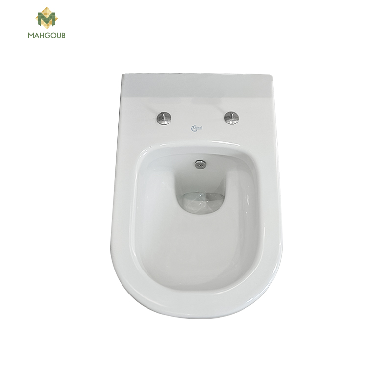 Wall mounted toilet ideal standard playa with sprayer white image number 1