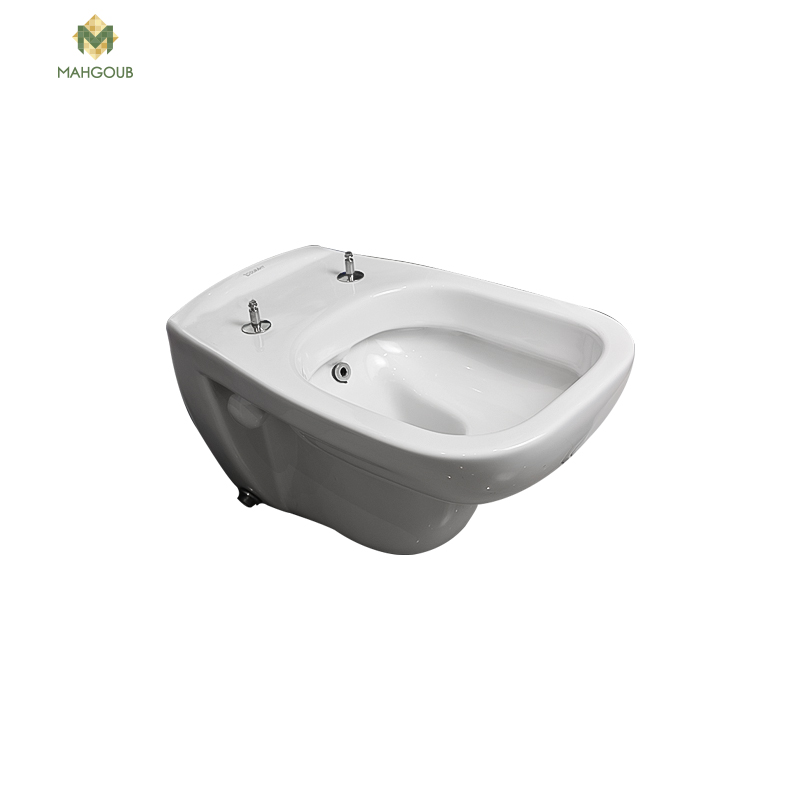 Wall mounted toilet duravit d code with sprayer white 2664 image number 0
