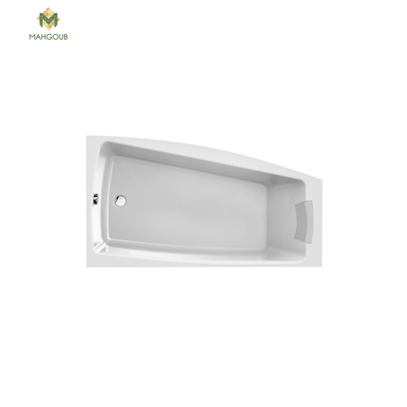 Bathtub duravit castillo right 160x90 cm without side panel white image number 0