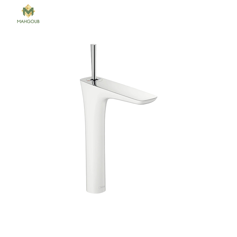 Basin Mixer Hansgrohe Puravida 1 High Mixer Chrome x White 150724000 image number 0