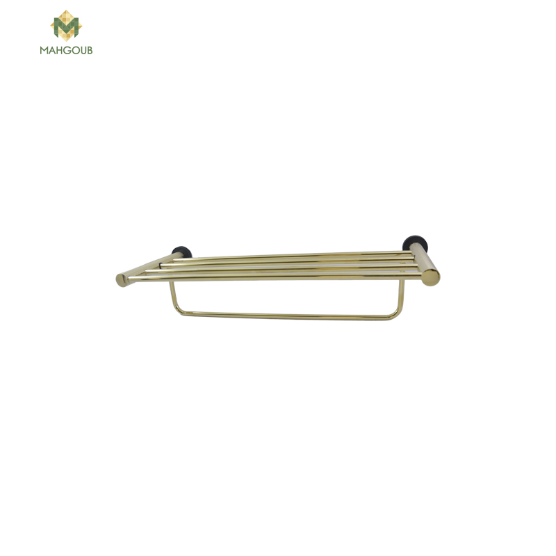 Towel Holder infinity Includes 3 Stands Blackxgold 47820gb image number 0