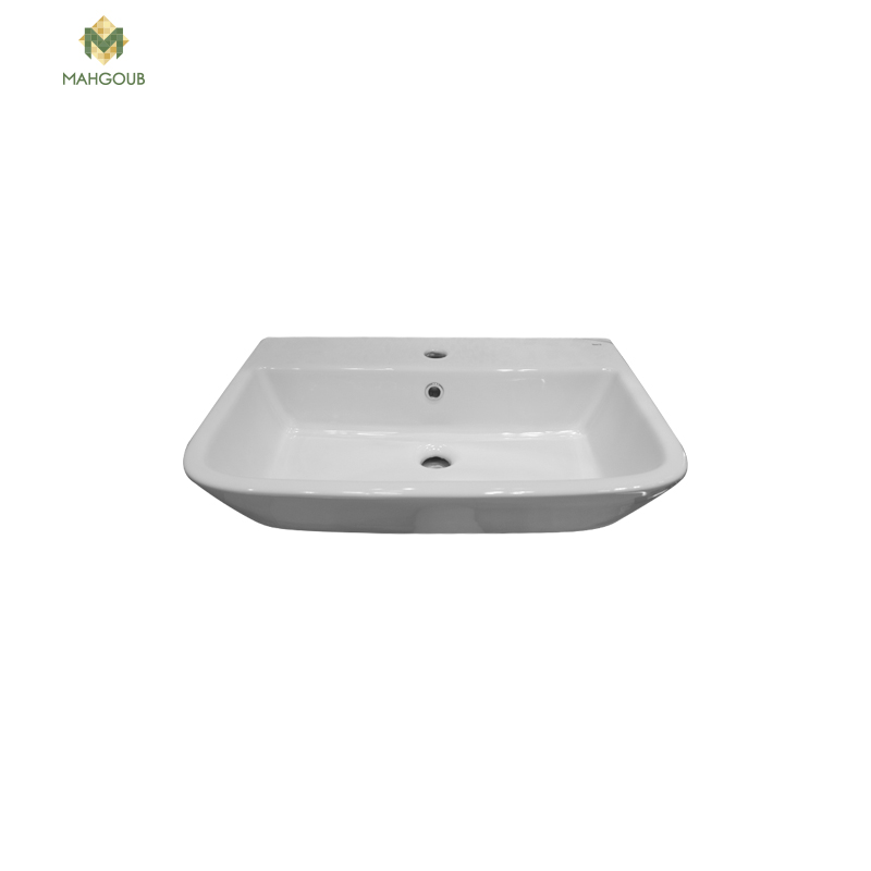 Basin roca gap round 65 cm white image number 0