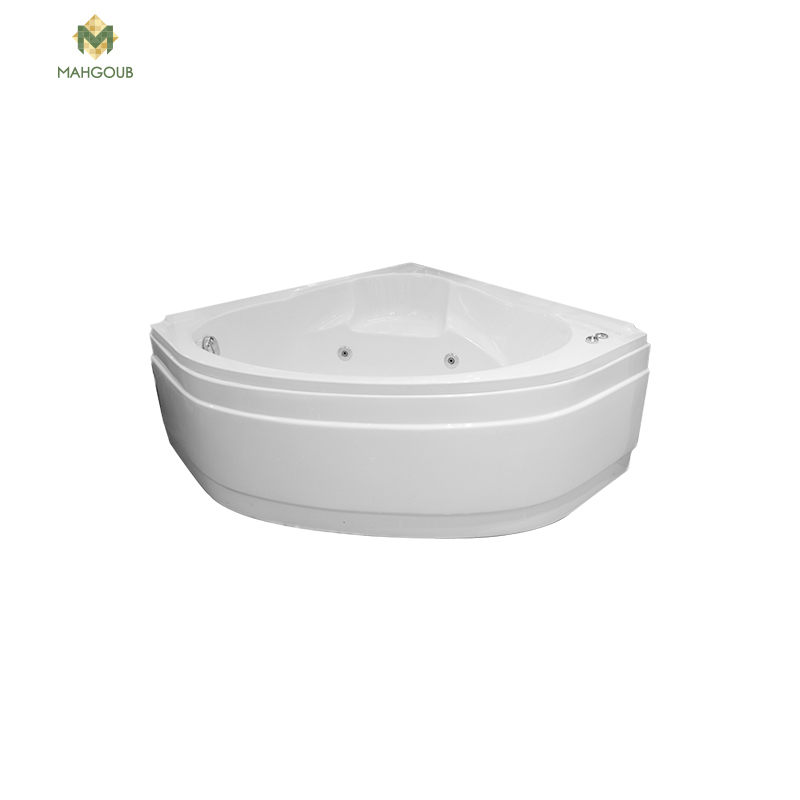 Jacuzzi duravit mallorca 8 jet shower 130x130 CM white image number 0