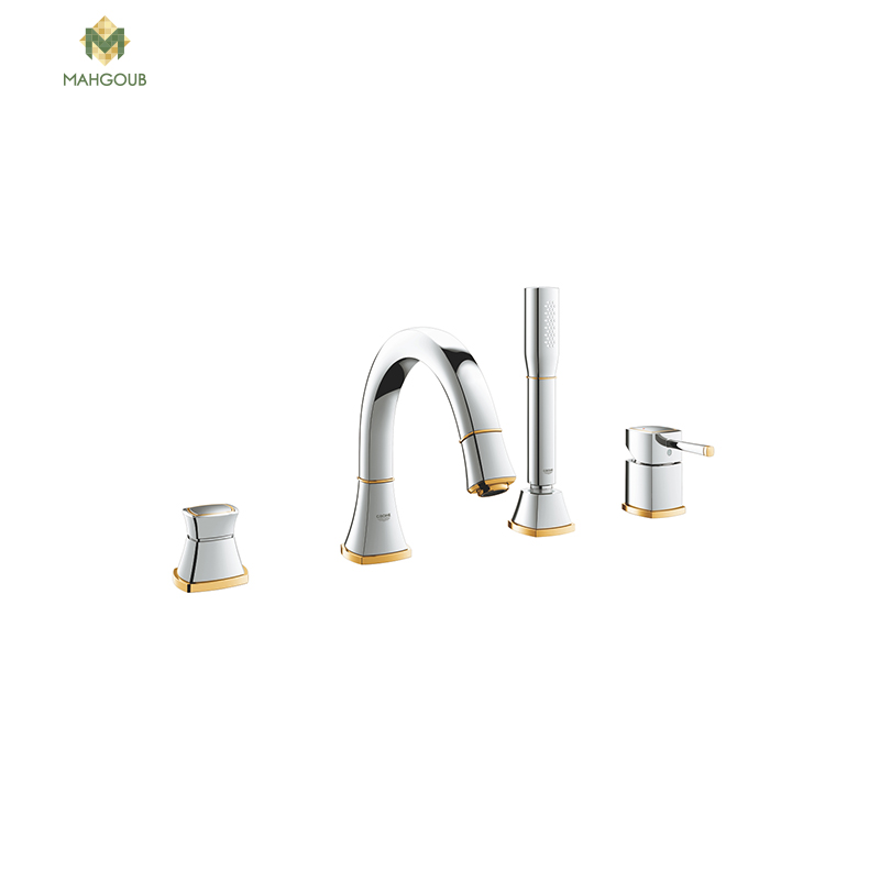 Shower mixer grohe grandera hand mixer with 4 slot chromexgold 19936IG0 image number 0
