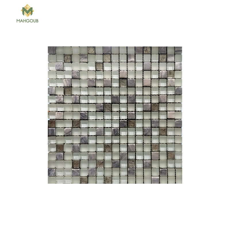 Mosaic tiles onix 30 x 30 cm grey image number 0