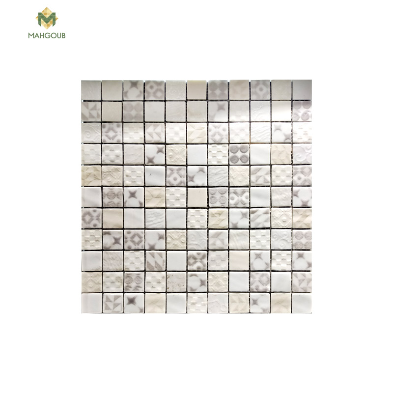 Mosaic tiles onix cosmic 2.5 x 2.5 cm multi color image number 0