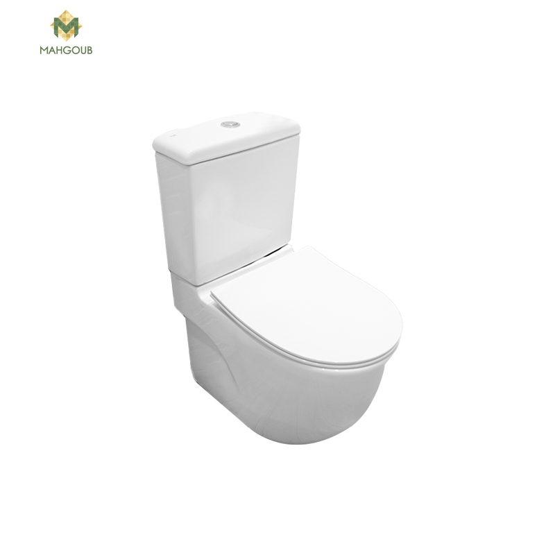 Sticking to wall toilet set roca meridian included toilet - cover seat - tank white