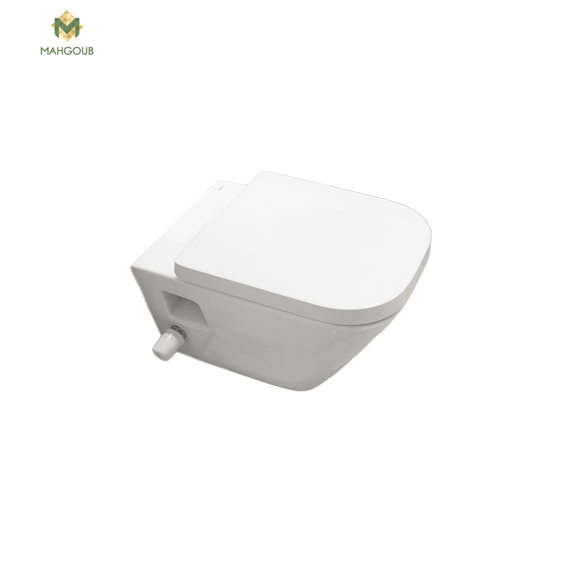 Wall mounted toilet set roca gap included toilet - cover seat white