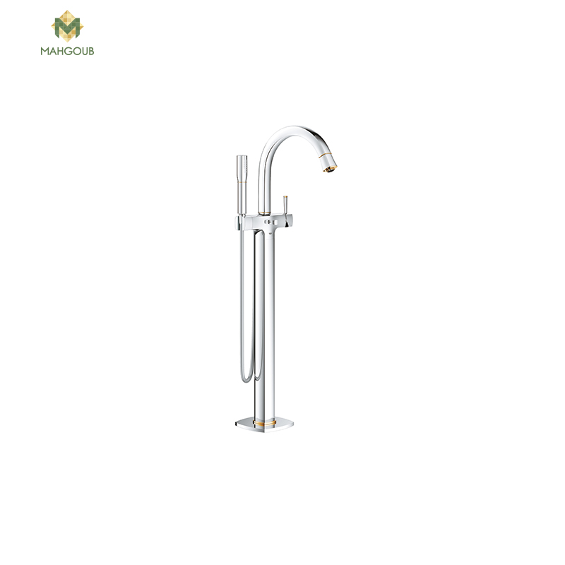 Floor Standing Bath Shower Mixer grohe grandera hand mixer with shower hand chromexgold image number 0