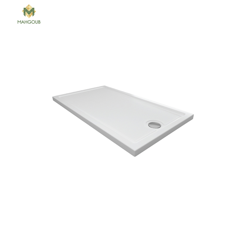 Shower tray sanipure 100x80 cm white image number 0