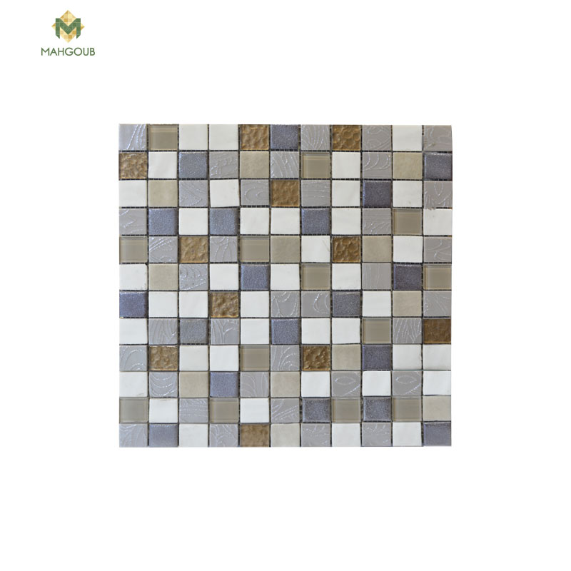 Mosaic tiles onix mystic 30 x 30 cm multi color image number 0