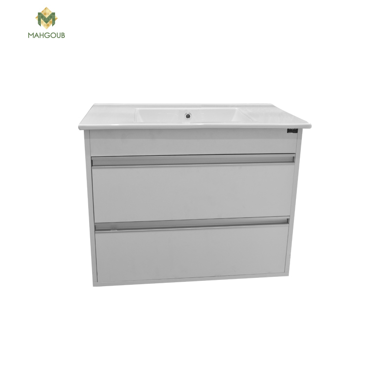 Bathroom furniture unit kapi 80 cm white image number 0