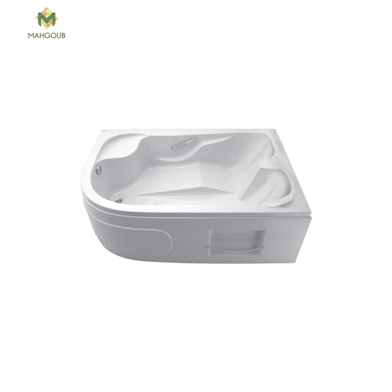 Bathtub ideal standard tonic right 180x120 cm with front panel white image number 0