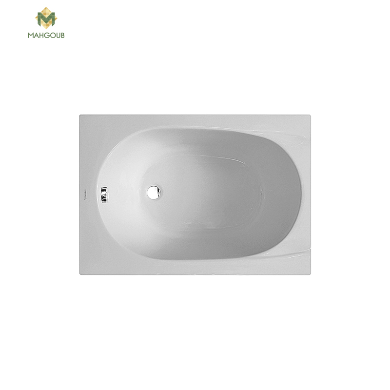 Bathtub duravit venice 100x70 cm without side panel white image number 0