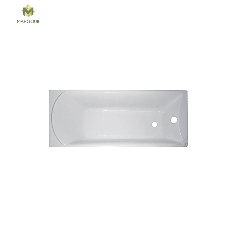 Bathtub ideal standard concerto 180x80 cm without side panel white image number 0