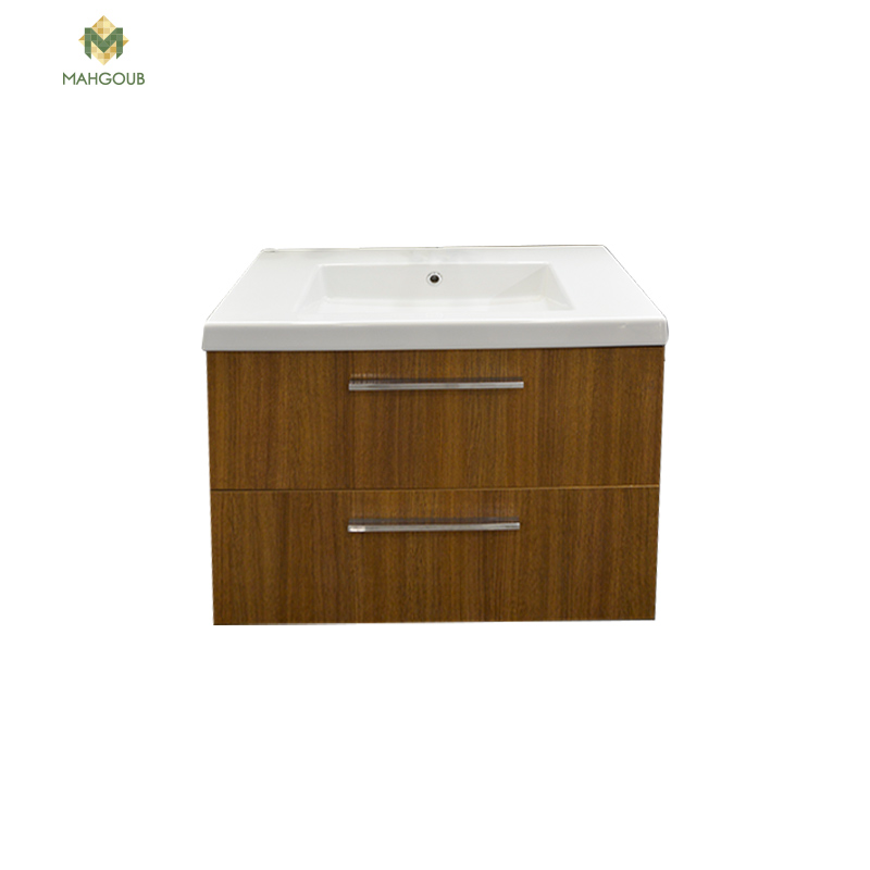 Bathroom furniture unit gama decor tier without basin beige image number 1