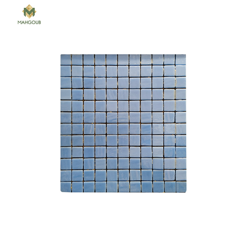 Mosaic sheet onix 33.3x33.3 cm light blue image number 0