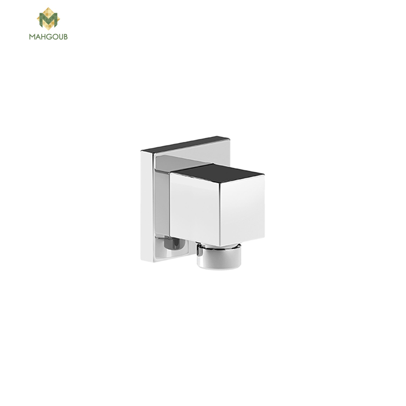 Wall union roca aqua square chrome image number 0