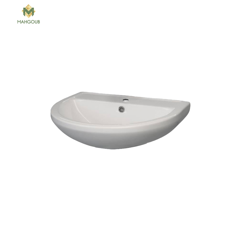 Bathroom sink sarreguemines vitry 58 cm white image number 0