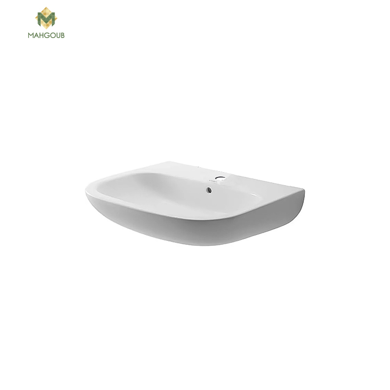 Bathroom sink duravit d code 65 cm white image number 0