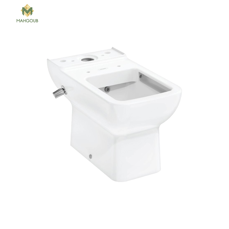 Toilet hansgrohe creektide q hygiene glaze with toilet spray p/s waste white 62009456 image number 0
