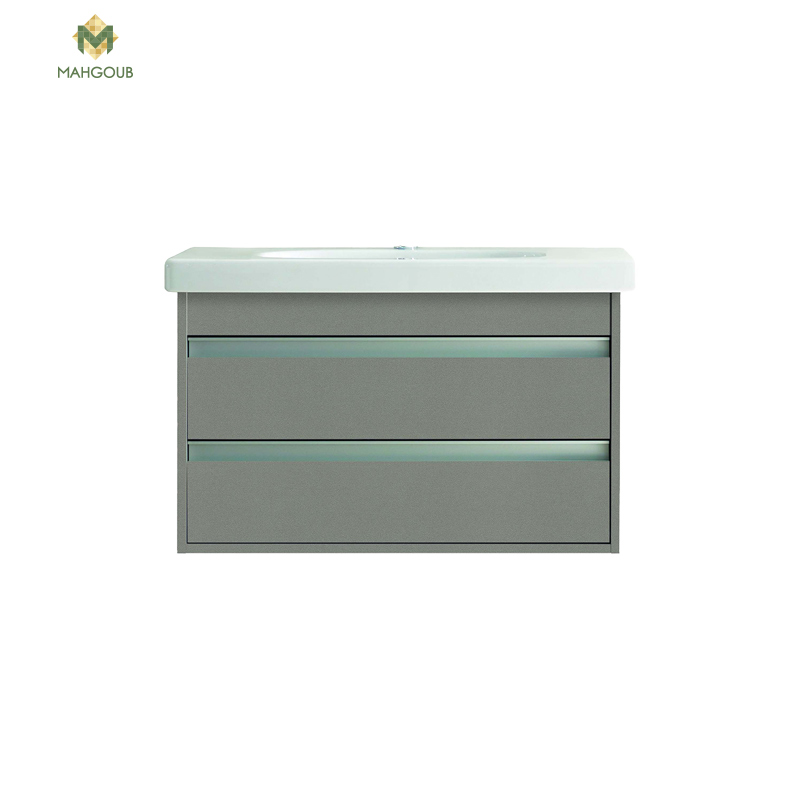 Bathroom unit duravit kito 85 cm basalt matt without basin image number 0