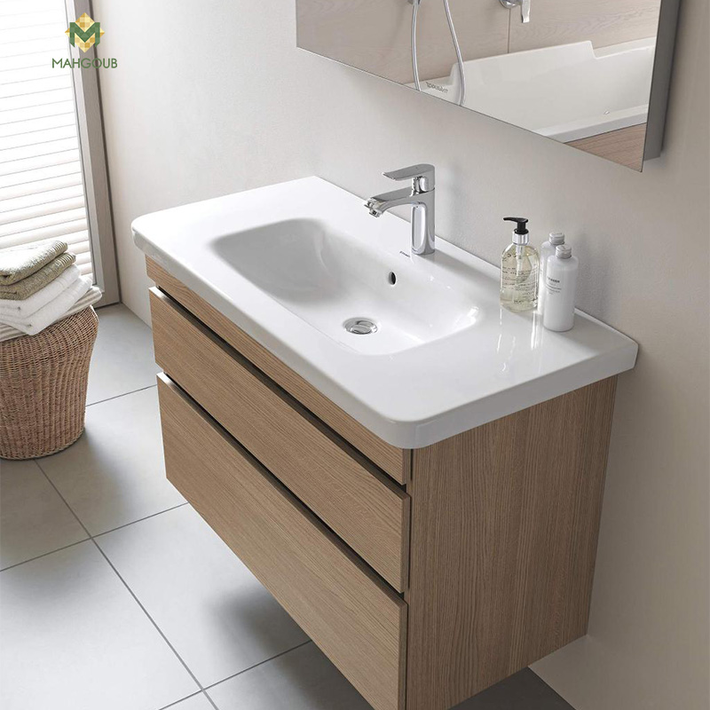 Basin for furniture unit duravit dura style 80 cm white 232080 image number 1