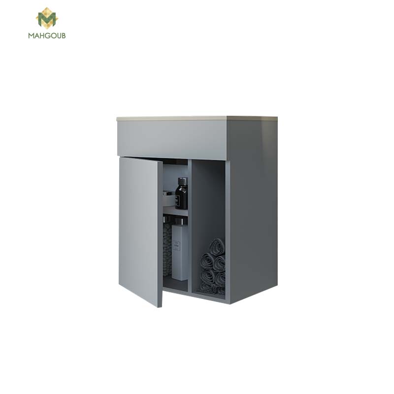 Unit Sonia Puzzle 50 Cm With Basin Grey image number 0