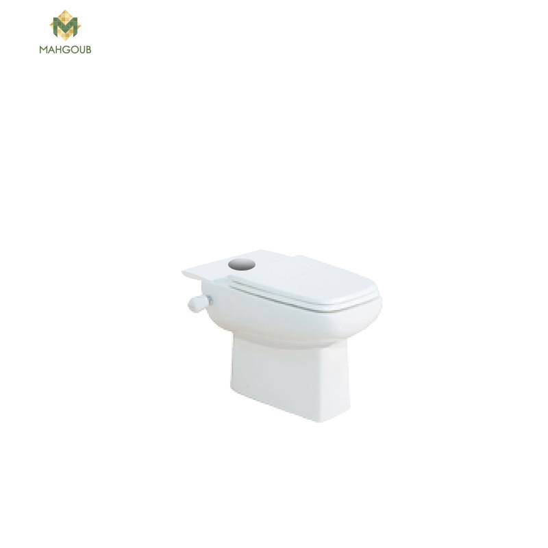 Toilet Innova Arrow White Installation Kit Included With Toilet Sprayer With P/s Drainage without cover seat image number 0