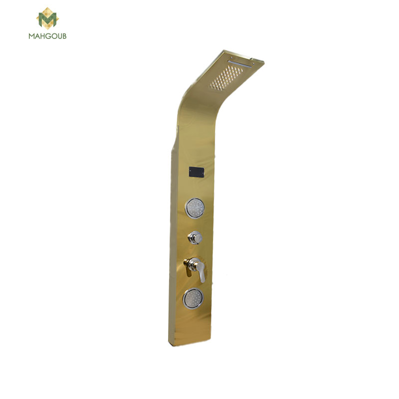 Shower unit with 2 circular jet gold j 1004 image number 0