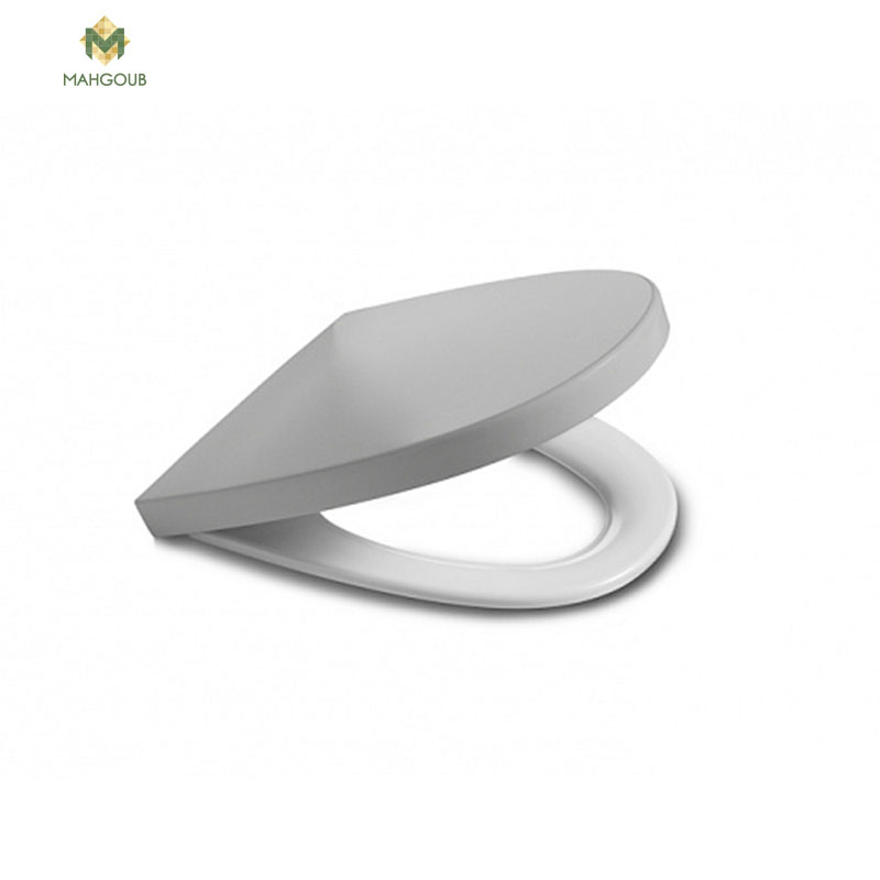 soft close toilet seat roca kromah silver 801652F1T image number 0