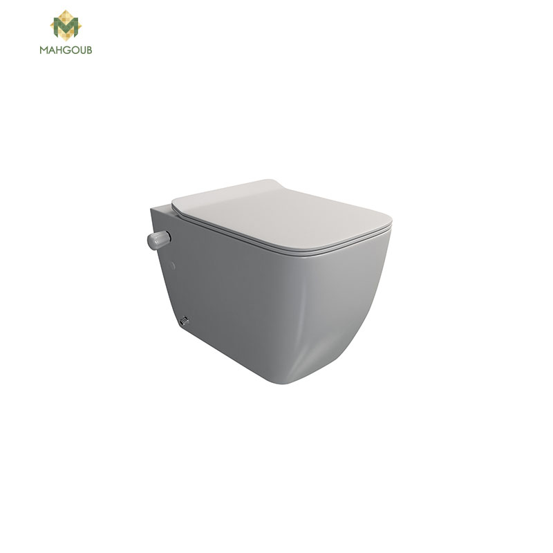 Toilet set sarreguemines chateau Toilet+ soft close toilet seat white FS10J2MA130000 image number 0