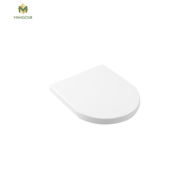 Soft close cover seat villeroy & boch o nova antibacterial white 8m80s1t1 image number 0