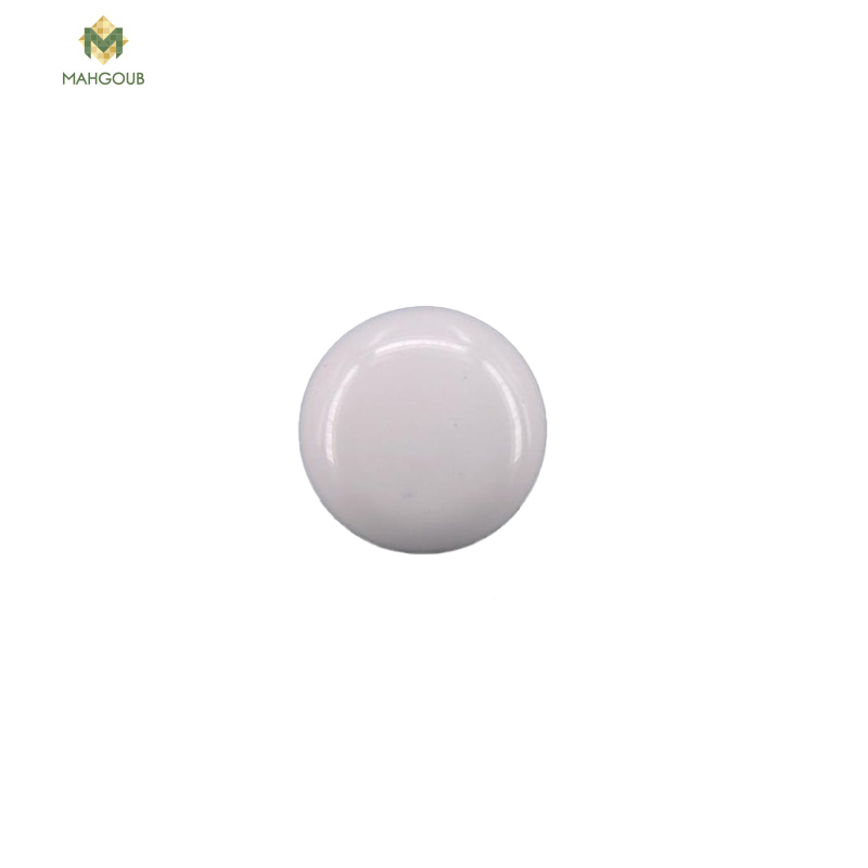 طبة حوض سيراميك مدوره ابيض image number 0