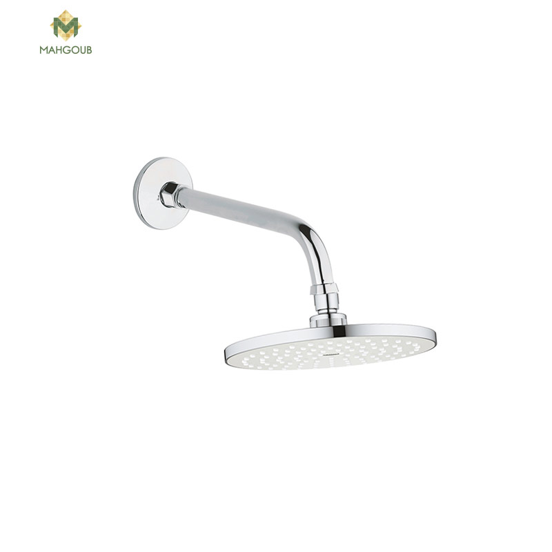 Shower head grohe new tempesta 20 cm Circular with shower arm chrome x white 27406000-27541001 image number 0