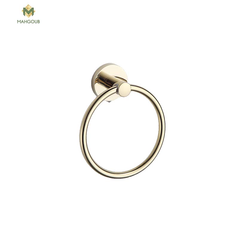 Towel holder infinity circular gold 1532a-g image number 0