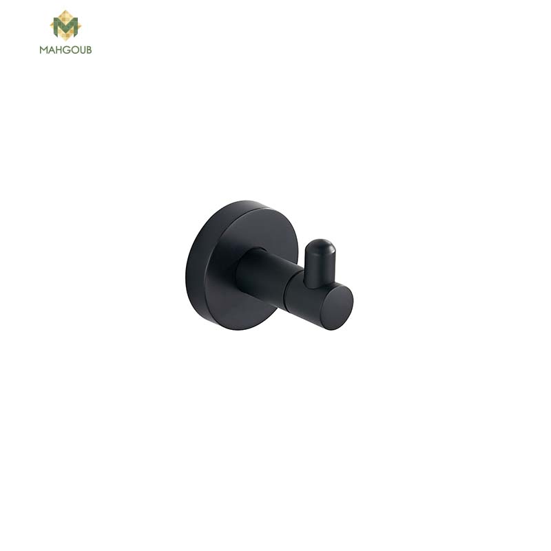 Towel hook infinity circular black 1535a-b image number 0